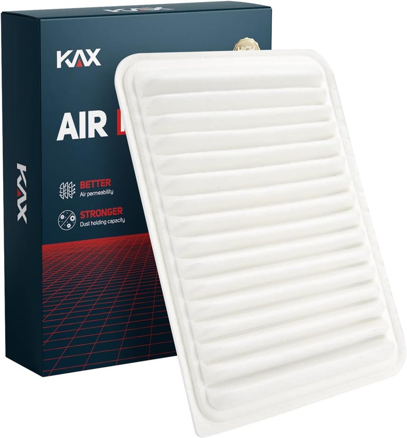 KAX Engine air Filter, CA10171 Replacement for Camry Gas L4 2007-2017, Venza Gas L4 2009-2015, Advanced Air Filter Media, Increased Acceleration - Image 1
